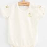 Baba Biopamut rövid ujjú body New Baby Olives - NEW BABY fotó