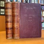 1879 Reclus, Elisée: A föld és életjelenségei I-II. kiadói díszes félbőr sorozatkötésben fotó