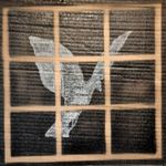82. "Magritte és Banksky találkozott" című festmény fotó