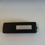SPT Digitális USB Hangrögzítő, U03, diktafon, zajcsökkentés, 8GB, USB 2.0, Pen Drive funkció, fekete fotó