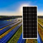 300W napelem panel fotó
