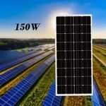 150W napelem panel fotó