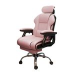 GamerElegance lábtartós szék pink fotó