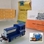 Piko Gützold BN 150 (DC) H0 1: 87 modellvasút dízelmozdony gyári dokumentumokkal (MD13) fotó