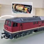 H0 Piko BR 130 Ludmilla AC Märklin 3 sínes – Faulhaber motor + réz hajtás + súlyok (MD3) fotó