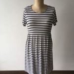 M&Co 40-es, M/L-es (UK12) csíkos nyári ruha fotó