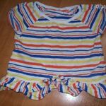 86/92-es csíkos póló fotó