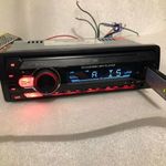 Hibás Végfok! Autó autós rádió autórádió fejegység lejátszó USB - Bluetooth - AUX - MP3 - 4x 50W fotó