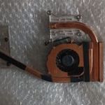 HP ZBook 15 G2 CPU és GPU hűtés hűtőborda ventilátor fotó