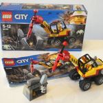 LEGO City 60185 - Bányászati hasítógép - 127 elem fotó