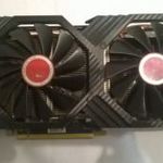 GPU VGA Radeon RX 590 8GB működik fotó