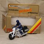 Matchbox MB-33 Honda Police Motorcycle fotó