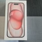 Apple iPhone 15 128GB Független Új Pink 2 év Apple Garanciával ! fotó