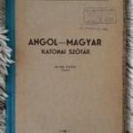 Angol-Magyar katonai szótár fotó