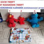 ELMO SÜTISZÖRNY PLÜSS 60 ÉS 40CM INTERAKTIV fotó