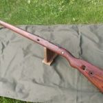 Mauser K98 puska puskatus tusa fa rétegelt fa tustalppal együtt eredeti német 2.vh. fotó