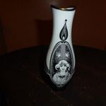 Hollóházi porcelán váza ( B ) ( ... ) fotó
