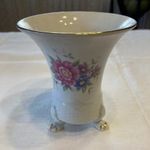 Hollóháza, Hollóházi virág mintás váza, 11, 5 cm fotó