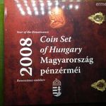 FORGALMI SOR 2008 BP - PROOF, DÍSZTOKOS! - SZÍN EZÜST ÉRMÉVEL! fotó