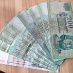 1998-2007. 200 Forint (8 db) + 2006. 500 Forint "1956-os forradalom" F-VG fotó