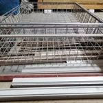 Fém szekrény tároló kosár talán Ikea , 3 db szett árban adom fotó