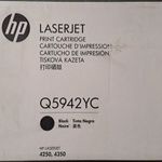 HP 4250, 4350 nyomtató toner Q5942YC fotó