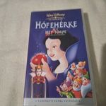 Hófehérke és a Hét Törpe waly Disney vhs fotó