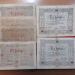 6db 5 és 10 FORINT 1848 EGYBEN ELADÓ ! nsz-, kis lyuk fotó