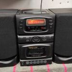 Retró kis mini hifi fotó
