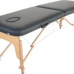 2 zónás Fa Összecsukható Könnyű hordozható masszázsasztal Masszőr Fizioterapeuta Szépségápolás Új fotó