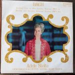 Bach, Adele Stolte, Kurt Masur – Kantate BWV 51 / BWV 202, vinyl, LP, bakelit, stereo fotó