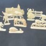 1922 MARGARIN FIGURA FIGURÁLIS BAKELIT FORMA TORTADÍSZ 25 DB ÉLES KONTÚR MUZEÁLIS CUKRÁSZAT REKLÁM fotó