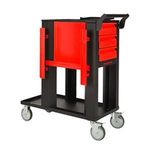 Stalflex WT-3D-TIG-R 3 piros fiókos szerelőkocsi fotó