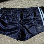 Retró Adidas rövidnadrág, kék short fotó