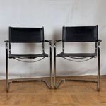 Bauhaus jellegű krómvázas szék Marcel Breuer MG5 fotó