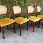 4 db.chippendale elegáns szék , étkezőszék fotó
