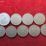9db KÜLÖNFÉLE ÉVSZÁMÚ 2 FORINT 1946-1966 EGYBEN ELADÓ ! nsz fotó
