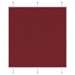pliszírozott redőny Bordeaux piros 120x150 cm szövetszélesség fotó