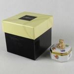 1U190 Herendi Milles Fleurs mintás mini porcelán bonbonier eredeti dobozában fotó