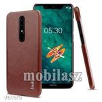NOKIA 5.1 Plus, IMAK Ruiyi műanyag mobiltok, BARNA fotó
