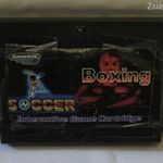 Soccer - Boxing sárga kazetta *Nintendo klón* fotó