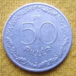50 Fillér Üllő-kalapács T1 1948 fotó