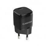 Canyon CNE-CHA20B05 USB-C PD Mini hálózati töltő fekete (CNE-CHA20B05) fotó