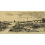 1H166 Gy. Molnár István : "Alföldi táj" 1971 fotó