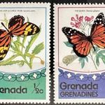 GRENADA LEPKE KÜLFÖLDI BÉLYEG SOR POSTATISZTA** fotó
