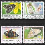 1993. Dánia-Foroyar , Lepke sor ( 8 € ) fotó