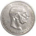 1 Korona Osztrák-Magyar I. Ferenc József 1912 Habsburg Silver Corona. aUNC Nagyon szép Ezüst fotó