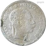 1870-es 20 krajcáros ezüst érme–Ferenc József–Osztrák-Magyar Monarchia—250517 1109 fotó