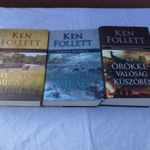 [ABC] Ken Follett - Évszázad-trilógia 1-3.- Titánok bukása, A megfagyott világ, Az örökkévalóság küs fotó