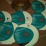 Szoftver program Logitech MouseWare driver CD több db fotó